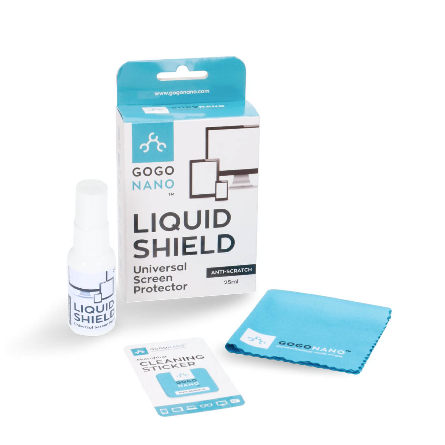 Best nano liquid screen protector Liquid Shield GoGoNano 25ml