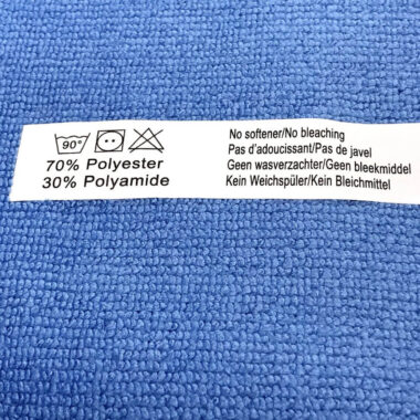 Laserleikattu pehmeä mikrokuituliina 40 x 40 cm Microfibre cloth for car polishing extra soft