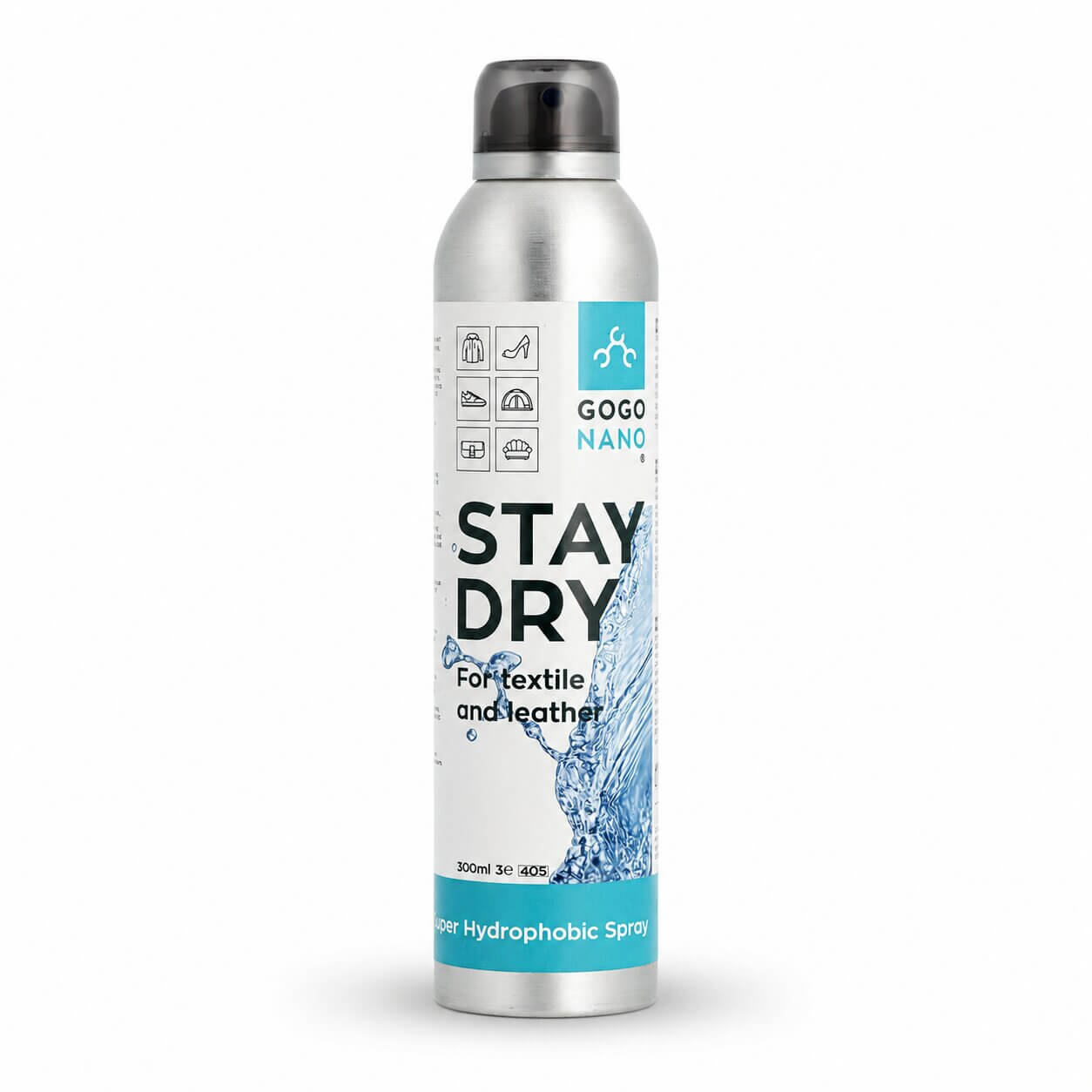 Nano Coating Spray Stay Dry For Textile and Leather, 300ml Stay Dry Waterproofing Nano Coating Spray For Textile and Leather