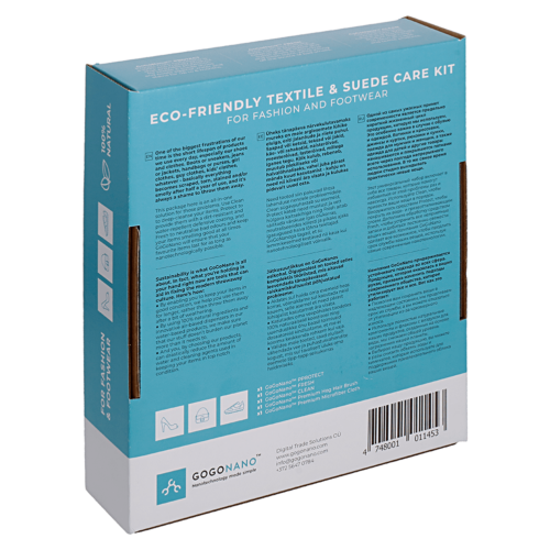 GoGoNano shoe care kit back side box
