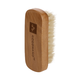 Premium Pig Hair Wooden Shoe Brush