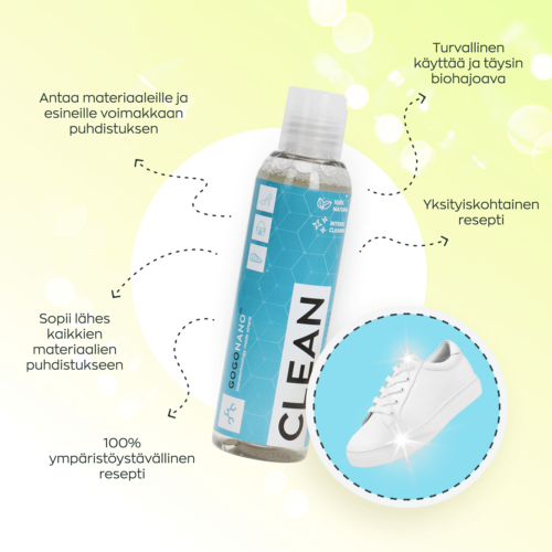 Clean – 100% ympäristöystävällinen puhdistusaine, 150ml