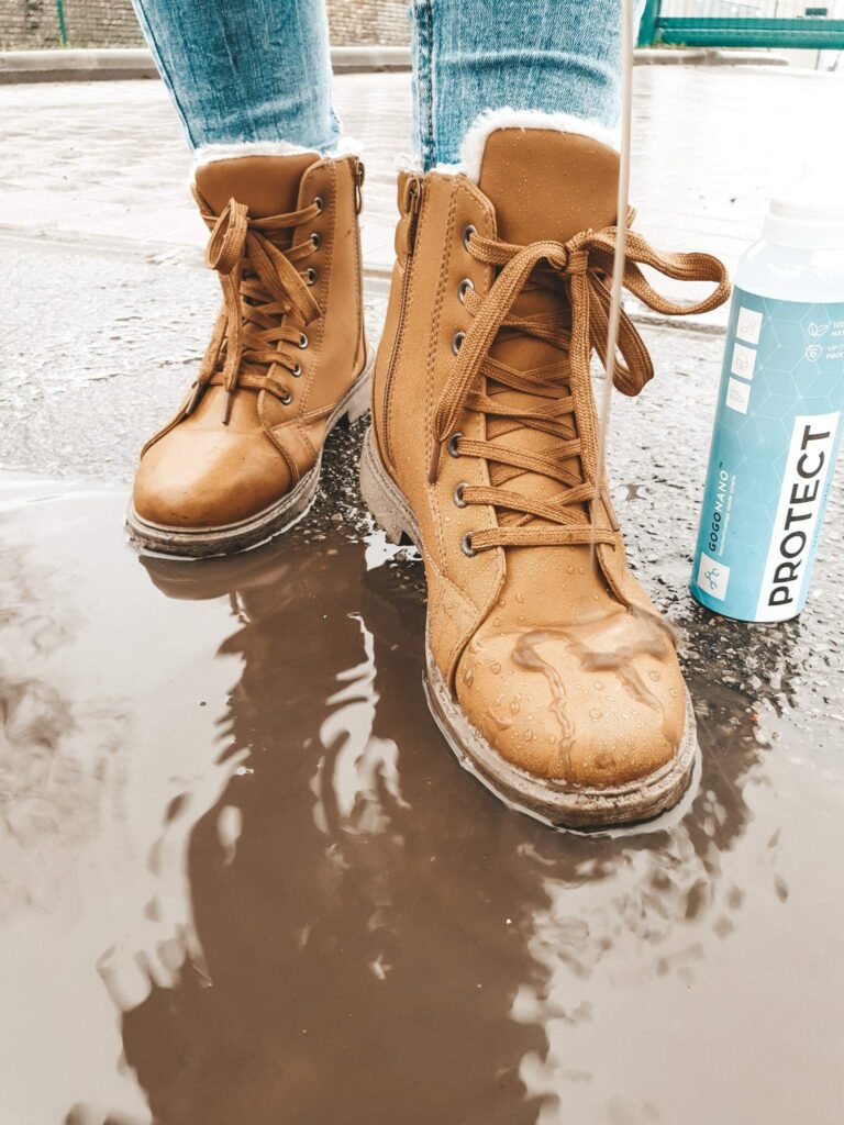 Eco-Friendly Nano Shoe Care Kit for Fashion/Footwear Water repellent spray for textile & leather