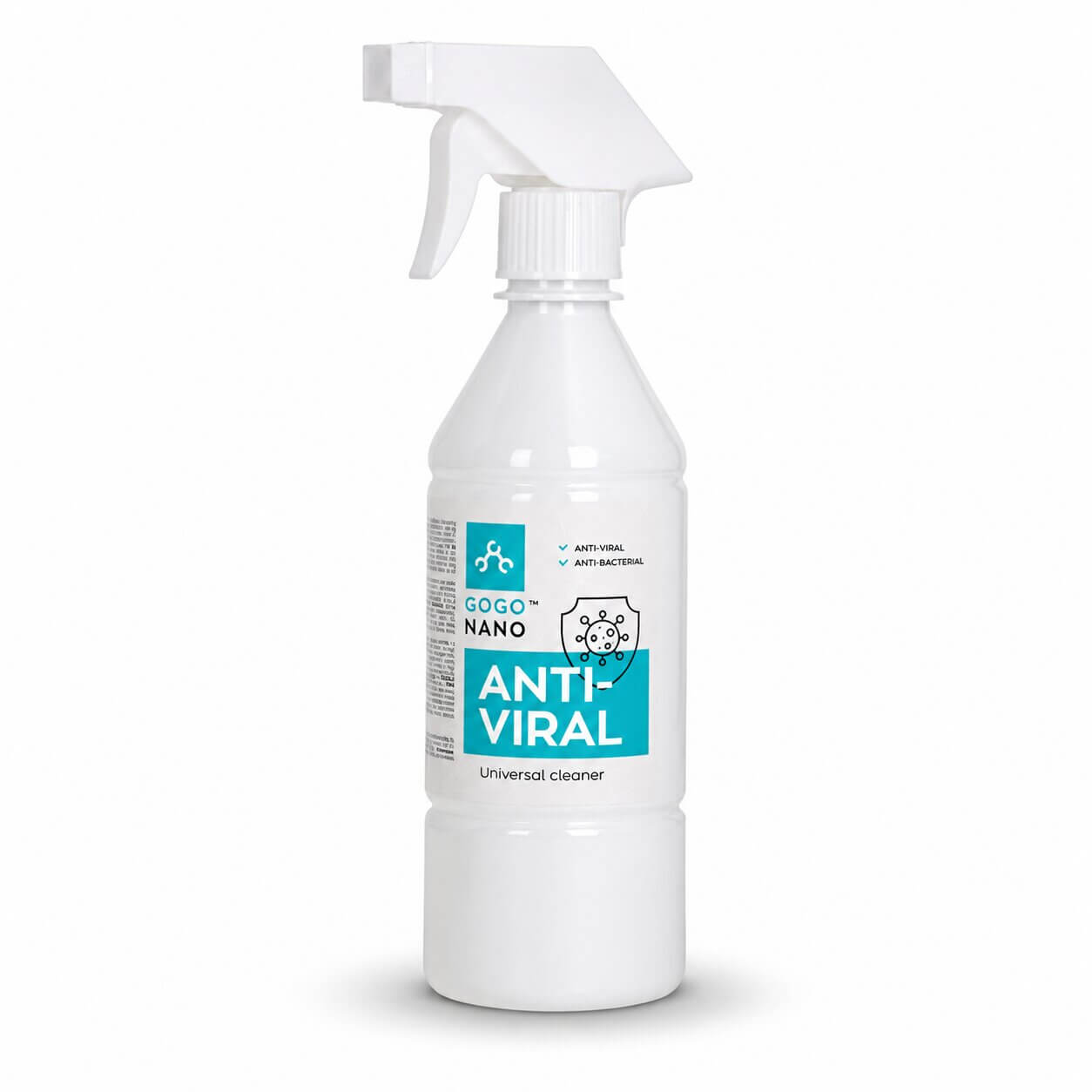 Anti-Viral Alcohol-Free Disinfectant Spray, 500ml GoGoNano Anti-Viral alcohol-free disinfectant spray, 500ml