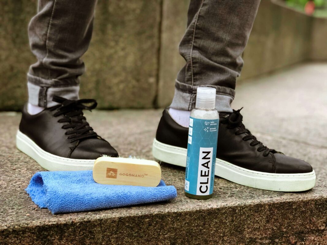 Clean - 100% Eco-friendly shoe cleaner, 150ml GoGoNano Clean - natural cleaner for all type of fashion and shoes