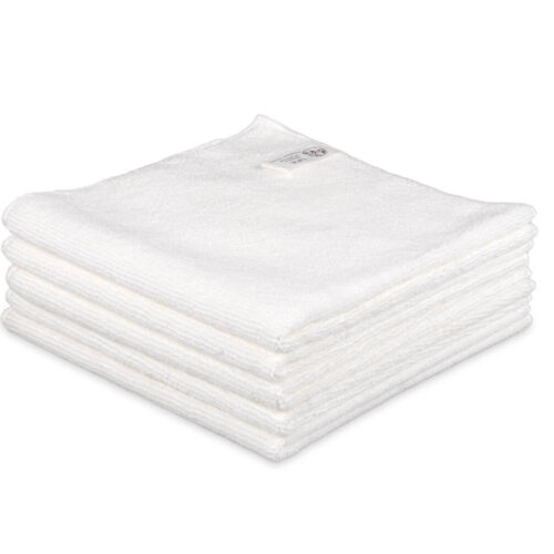 Soft microfiber cloths for cleaning