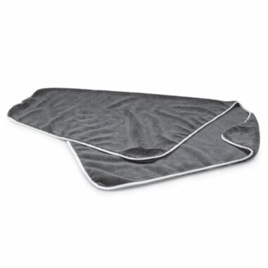 Microfiber car drying towel Luxus, grey, 60x90cm