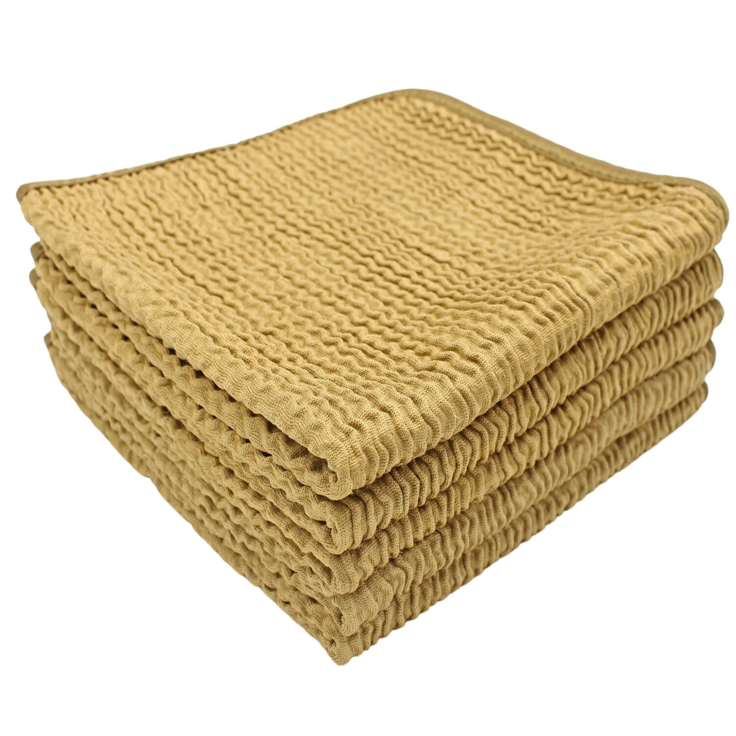 Golden wave microfiber glass cleaning cloth 36 x 36 cm