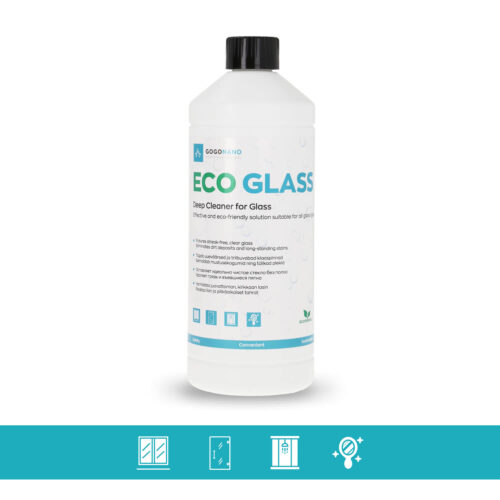 GoGoNano deep glass & window cleaner concentrate EcoGlass 1L
