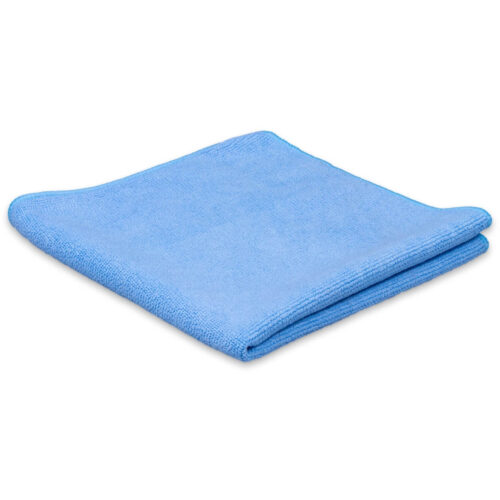 Microfiber Tricot Terry Towel Cloth, 60 x 70 cm, blue