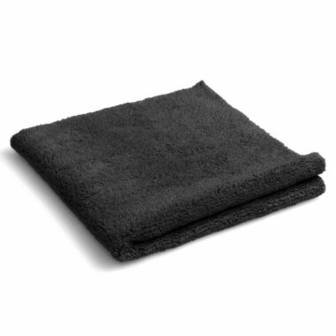 Laser Polish Mikrofaser-Poliertuch fusselfrei 40 x 40 cm, Carbonschwarz