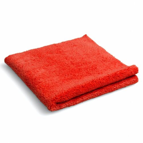 Microfiber laser polish cloth 40 x 40 cm red