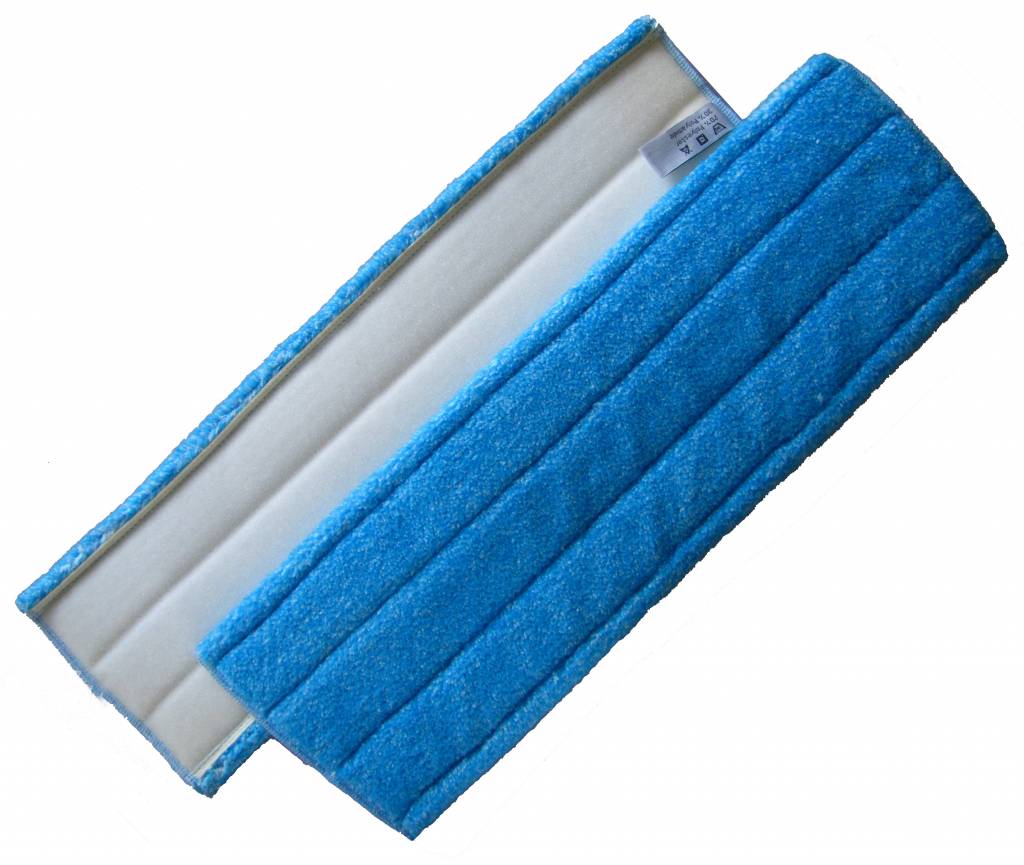 Microfiber mop blue super resistant 44 cm