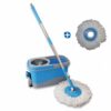 Turbo Mop Pro with telescopic handle and 2 microfiber mops