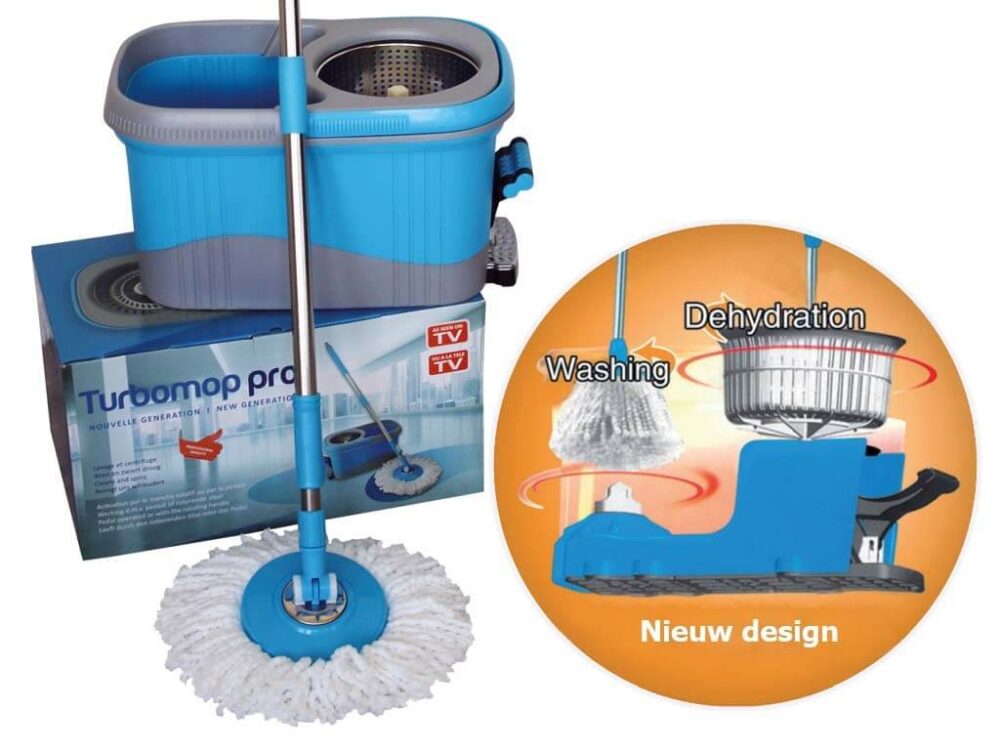 Turbo Mop Pro Spin and Go system