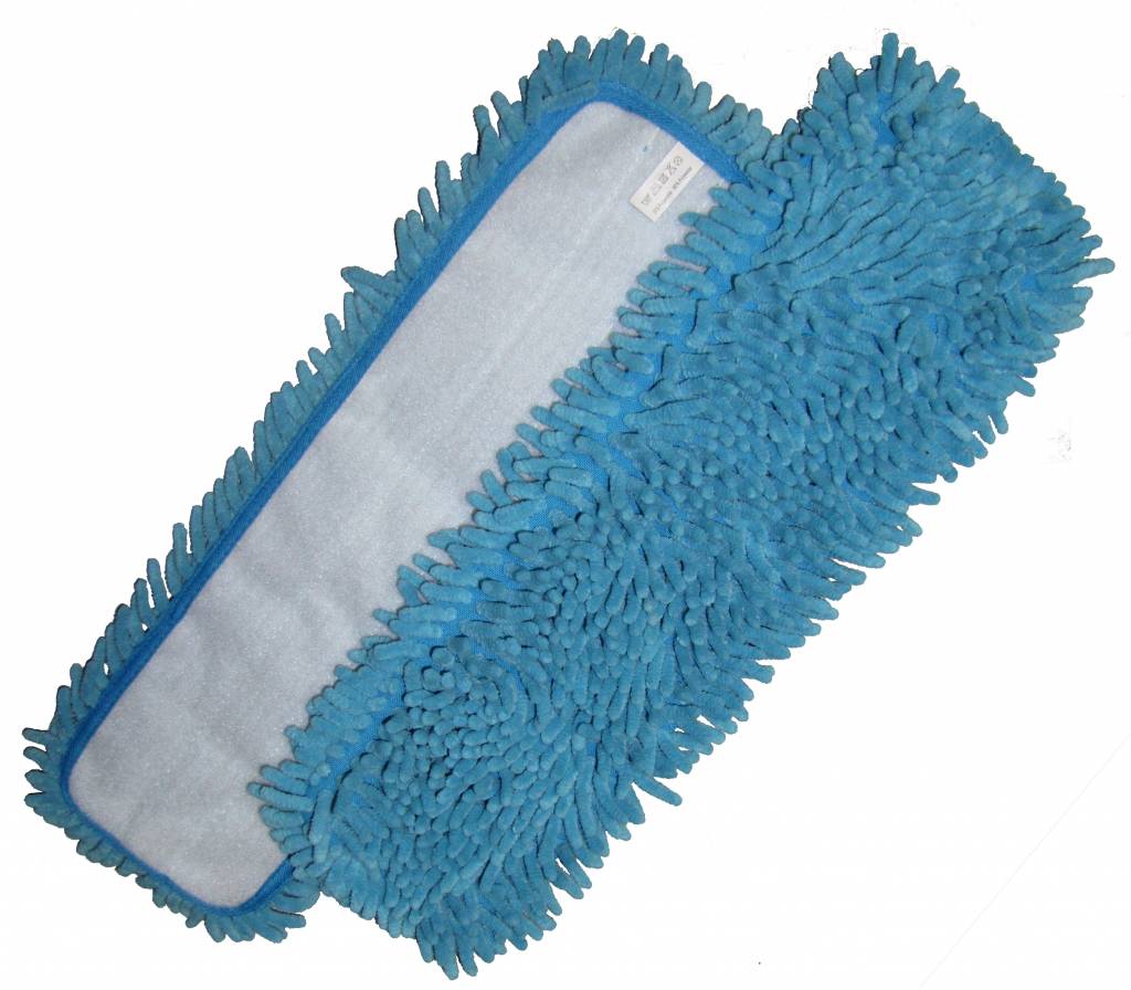 Velcro Microfiber Mop"Rasta" Blue