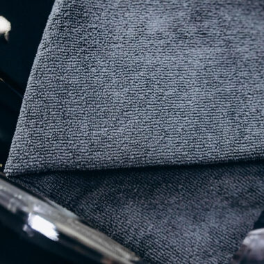 Reunaton mikrokuitupyyhe antrasiitti, 40 x 40 cm