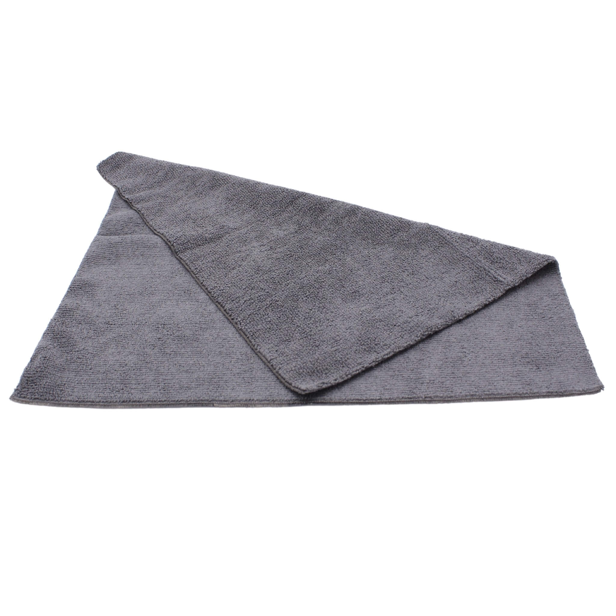 Edgeless Microfiber Towel Sonic Cut, 40 x 40 cm, Anthracite