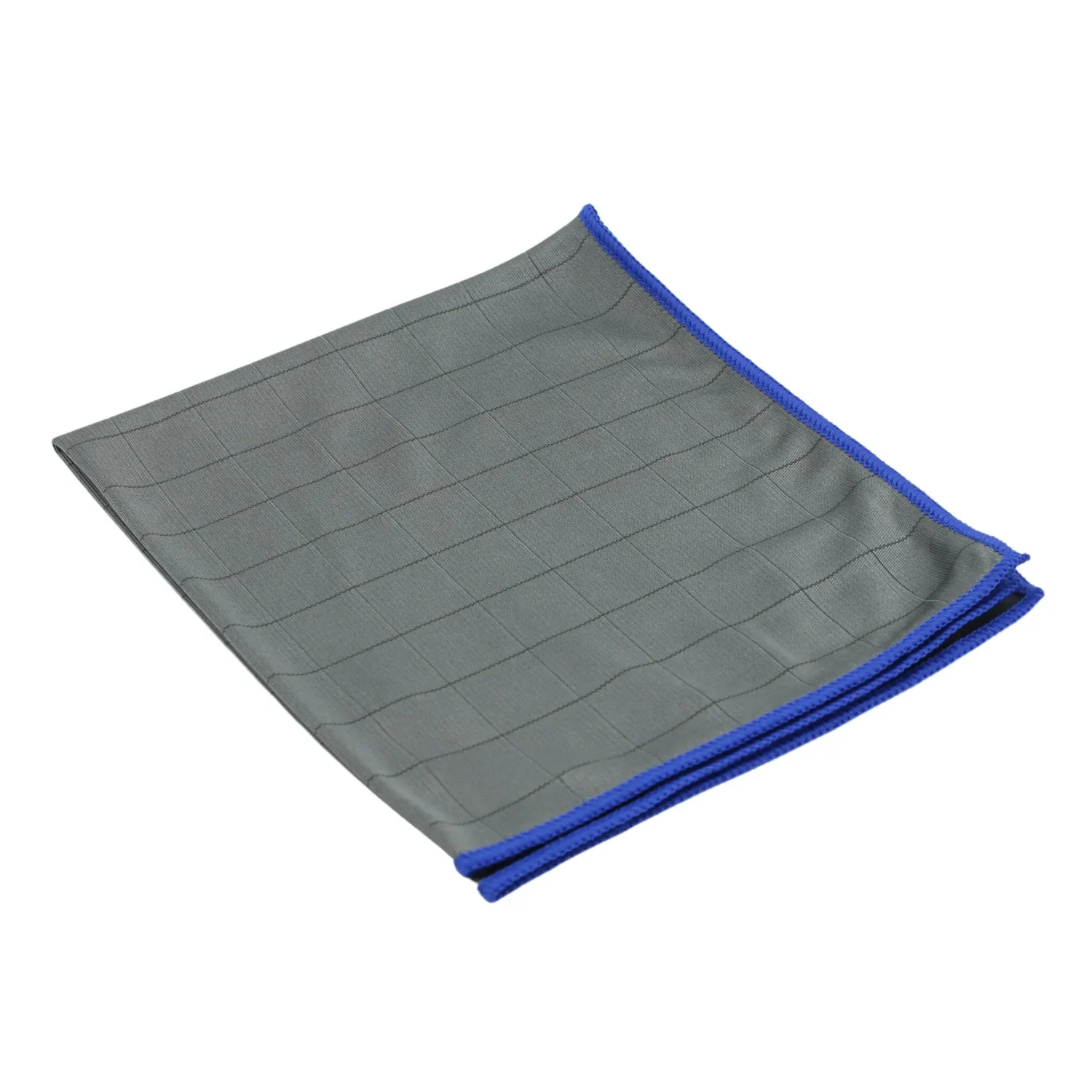 Premium Carbon Microfiber Cloth Blue 40 x 50 cm