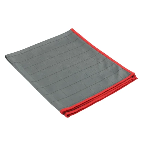 Premium Carbon Microfiber Cloth Red 40 x 50 cm