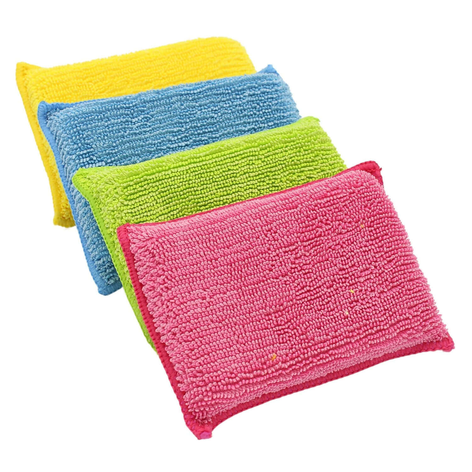 Premium Dual-Sided Microfiber Cleaning Sponge
