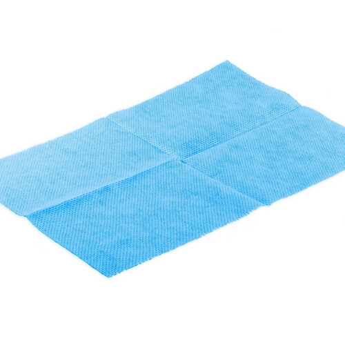 HACCP compliant lavette super cleaning rag blue