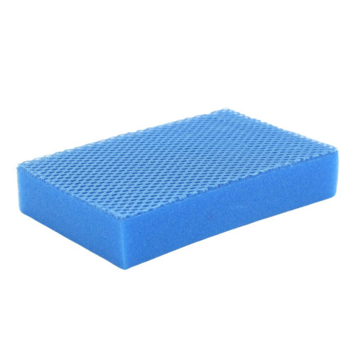 Bag of 4 HACCP kitchen net sponge blue