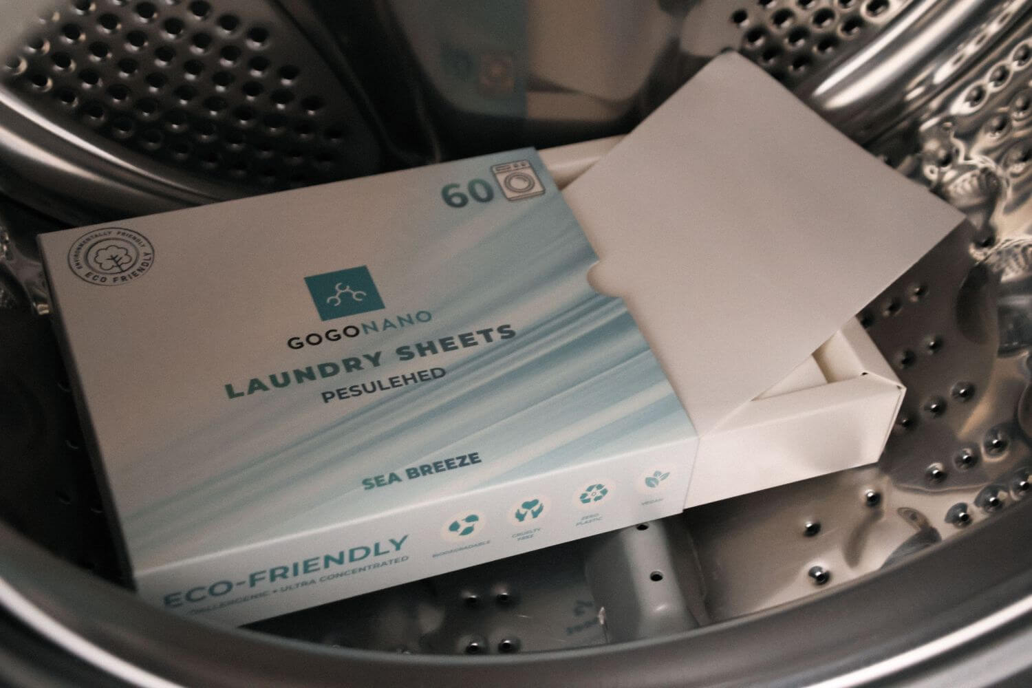 GoGoNano Laundry Detergent Sheets Zero Waste Strips