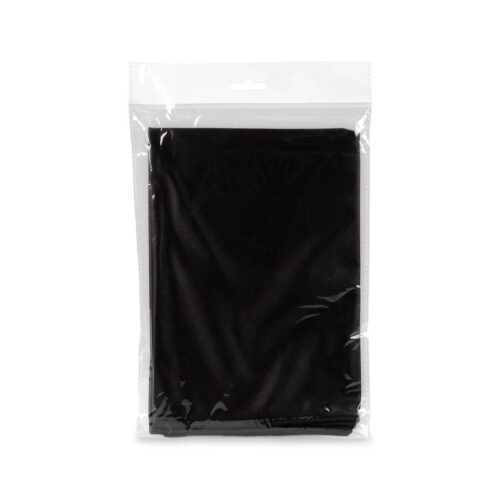 Top Silk Microfiber Glass Cloth 50 x 70 cm, black