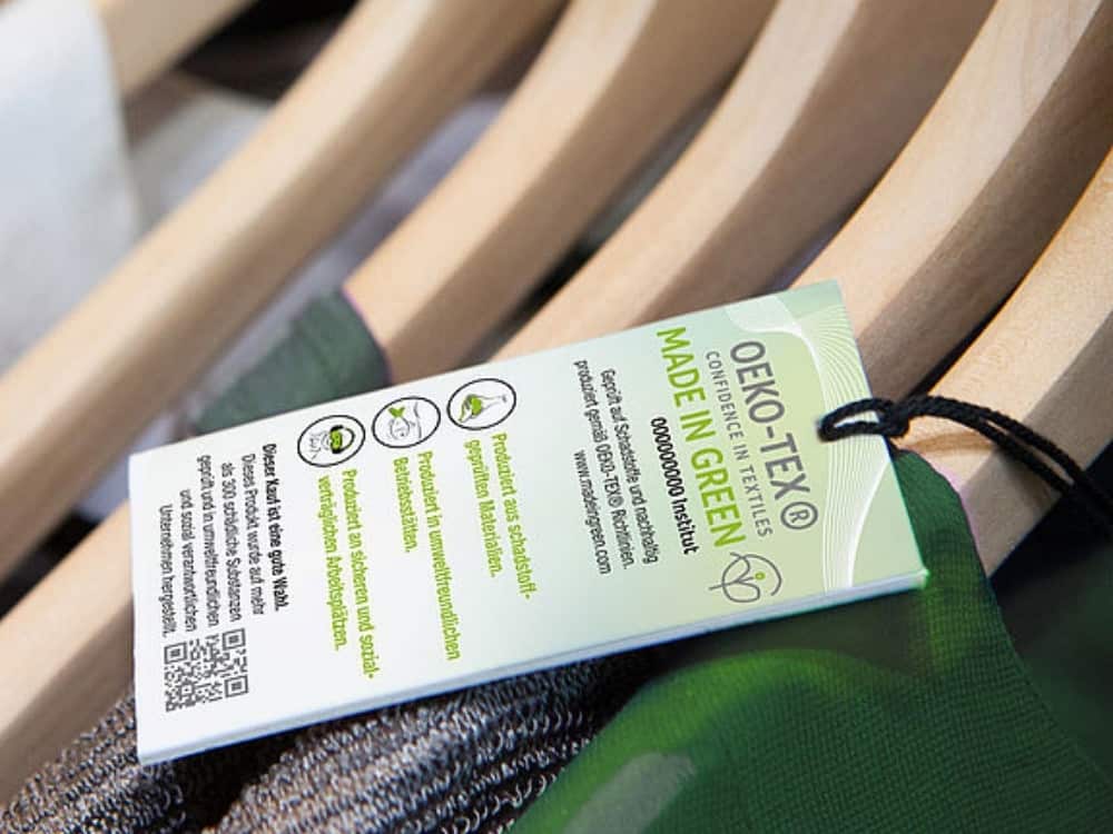 Made in Green by OEKO-TEX textile certification