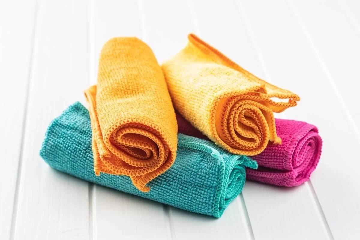 Washing microfiber cloths and towels