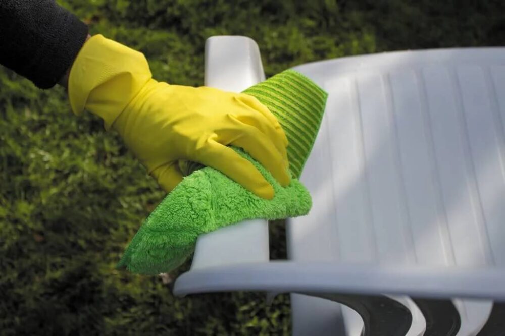 Eco-friendly Cleaning Cloth Made of Bamboo Fabric