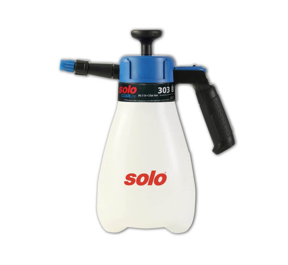 Professional handheld manual Solo sprayer with EPDM seals pH 7-14