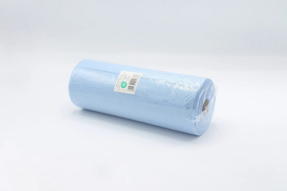 Roll of professional cleaning cloths Top Glass, blue