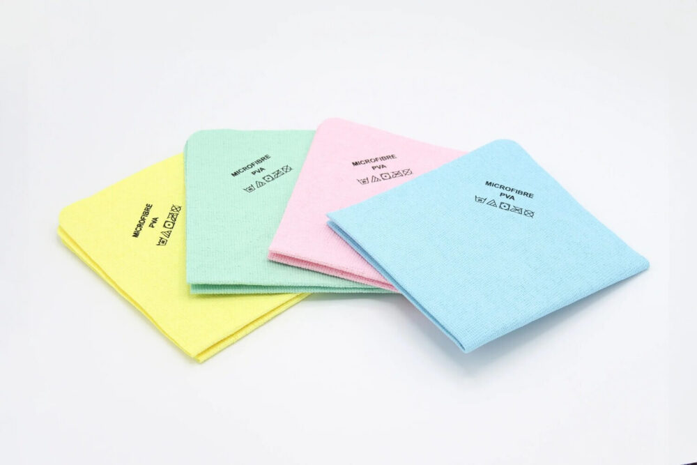 PVA microfiber cloth 38 x 35 cm, color selection