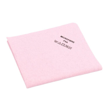 Pink PVA Microfibre Cloth, 38 x 35 cm