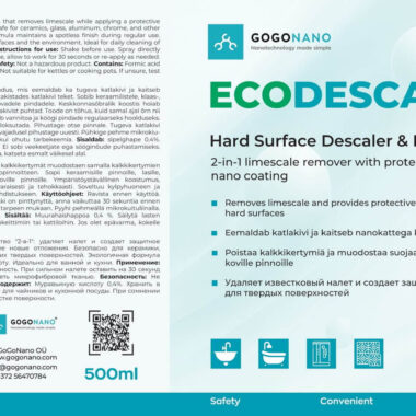 Limescale Remover with Nano Coating, 500ml