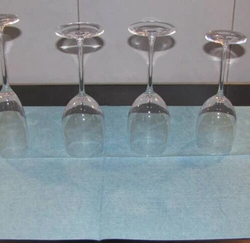 Microfiber non-woven drying towel