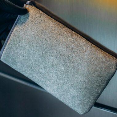 Microfibre Cleaning Glove for Stainless Steel