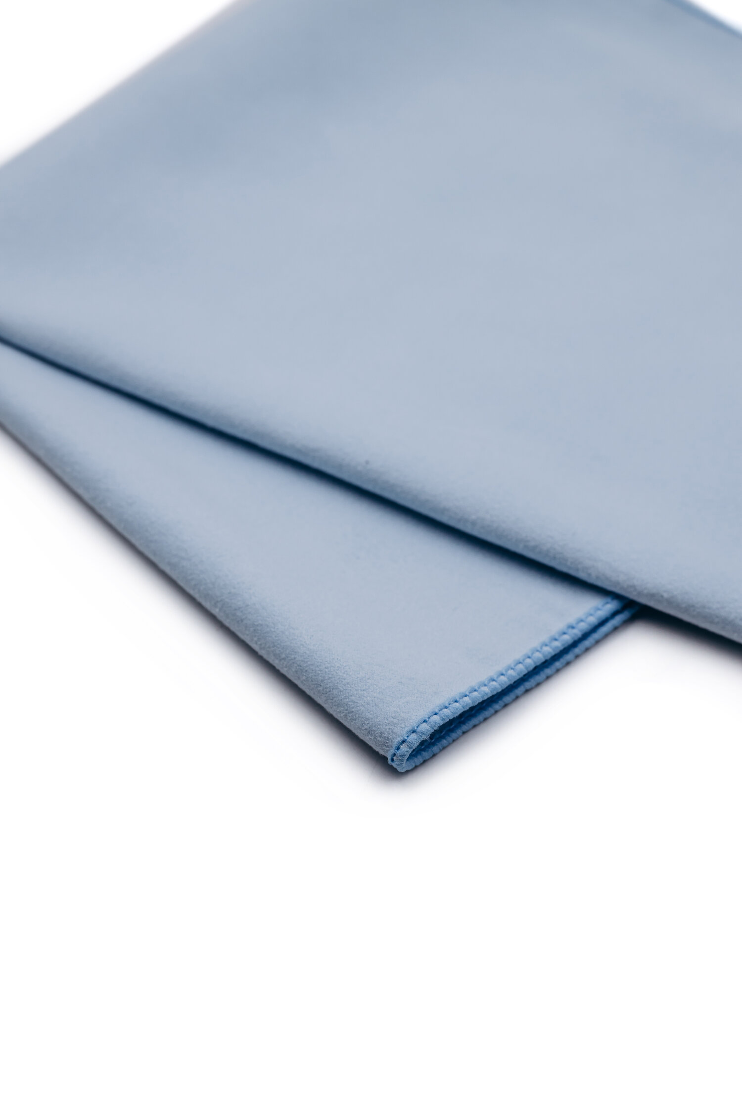 Tissé Luxe austa mikropluošto šluostė jautriems paviršiams, 40 x 40 cm Tisse Luxe Microfibre Woven Design Cloth, 40 x 40 cm, blue