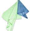 Microfiber Glass Towel Maxi-Glass for Windows, 55 x 65 cm, blue/green