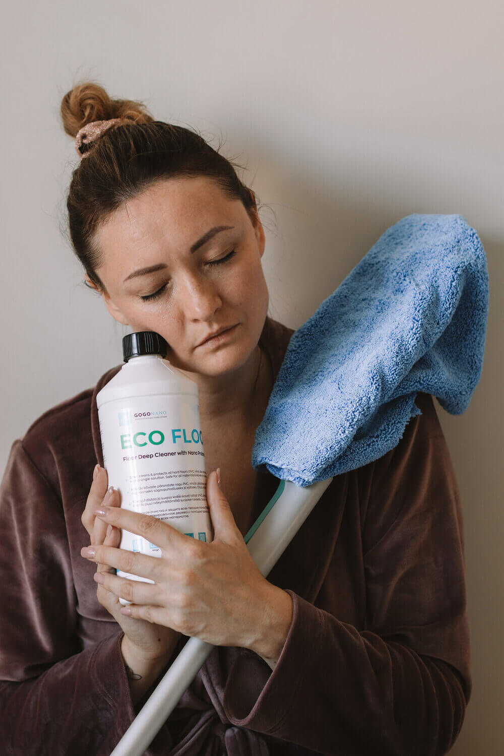 GoGoNano ecofloor cleaner and nano coating in one