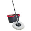 GoGoNano Turbo Mop DUO tsentrifuugiga mopp kaheosalise ämbri ja mikrofiibermoppidega