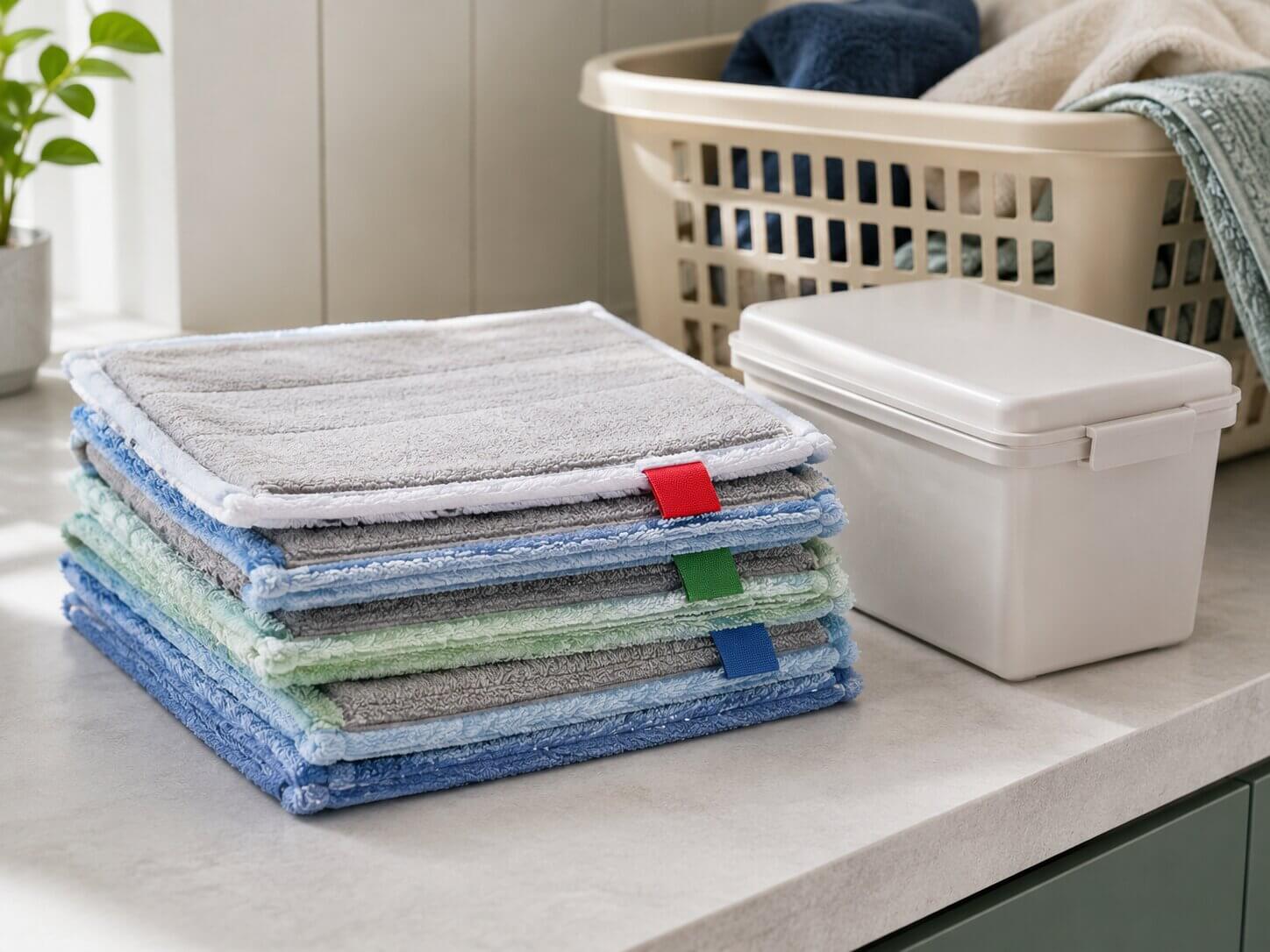 mop pad rotation color coding