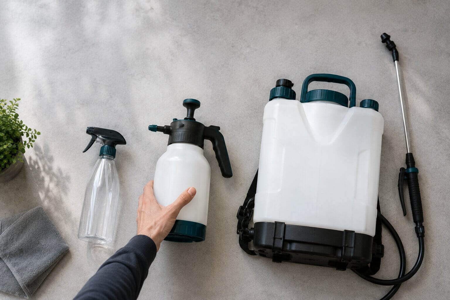 trigger pressure backpack sprayer comparison